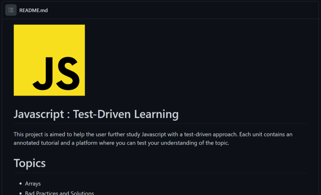 js-test-driven-learning